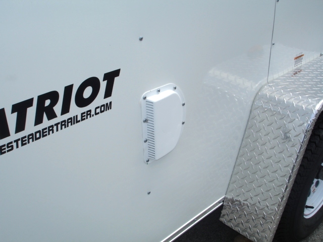 Homesteader 7 X 12 Enclosed Caro Trailer Ramp Door Pkg hHomesteader Trailers 