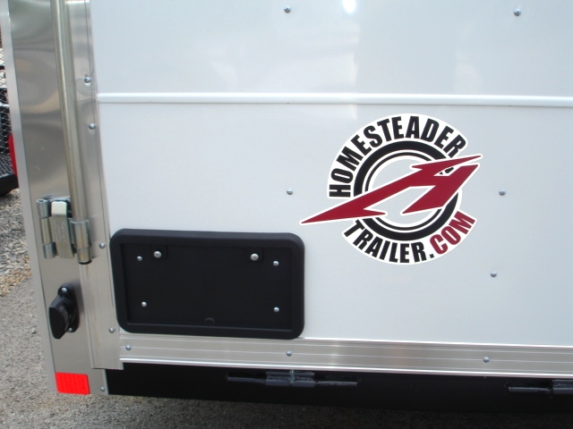 Homesteader 7 X 12 Enclosed Caro Trailer Ramp Door Pkg hHomesteader Trailers 