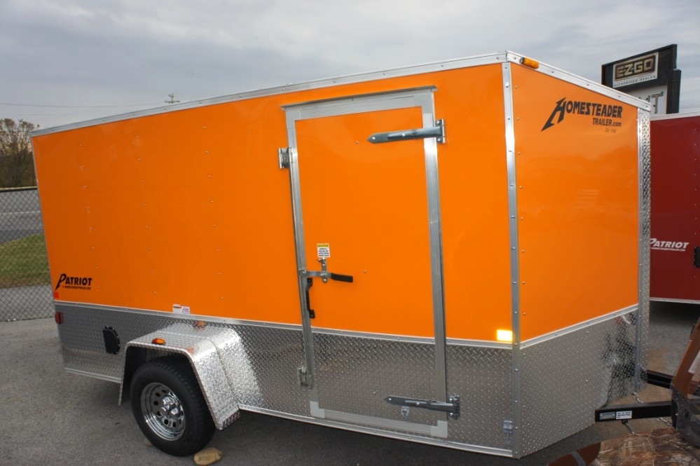 Homesteader 6 X 12 PS Patriot Enclosed Trailer hHomesteader Trailers 