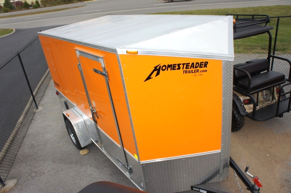 Homesteader 6 X 12 PS Patriot Enclosed Trailer hHomesteader Trailers 
