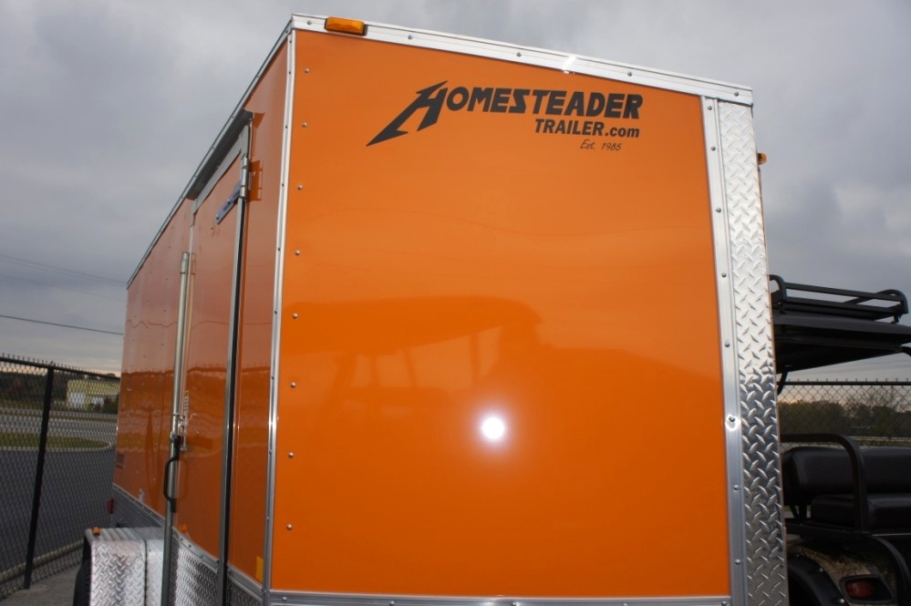 Homesteader 6 X 12 PS Patriot Enclosed Trailer hHomesteader Trailers 