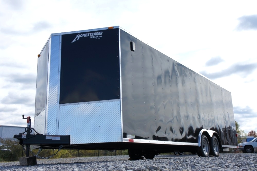 Homesteader 20 X 8.5 Enclosed Trailer Trailers For Sale 