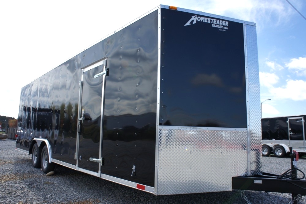 Homesteader 20 X 8.5 Enclosed Trailer Trailers For Sale 