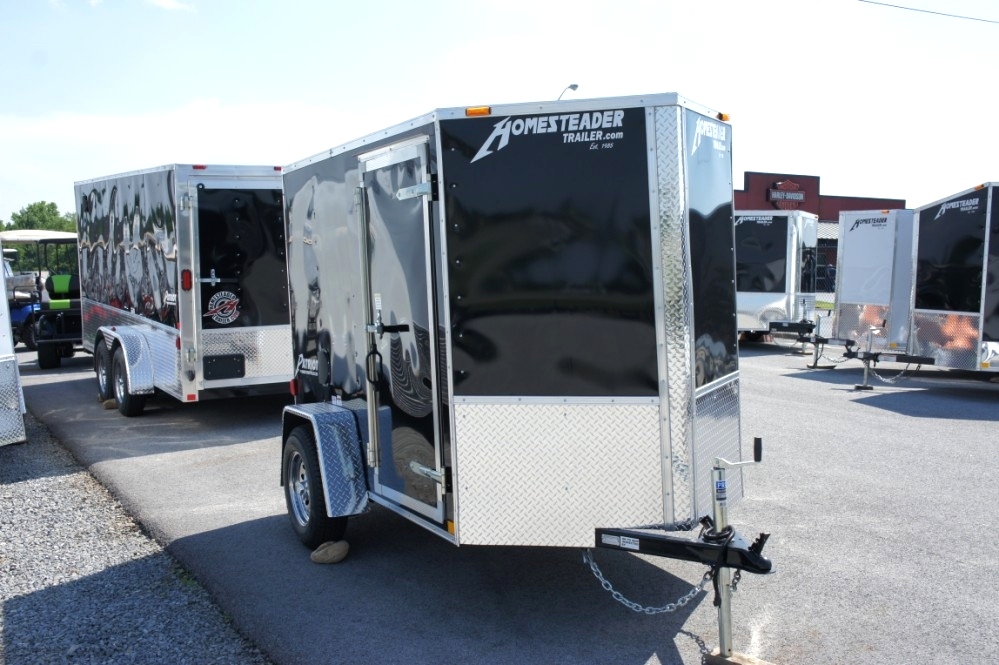 Homesteader 5x8 Enclosed Bike Trailer  hHomesteader Trailers 