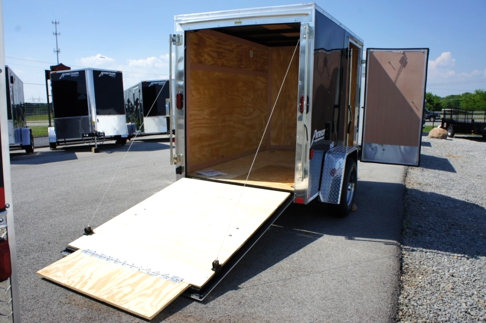 Homesteader 5x8 Enclosed Bike Trailer  hHomesteader Trailers 