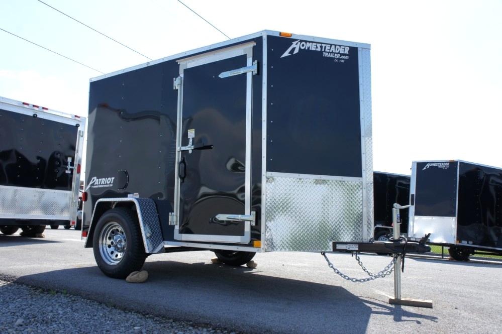 Homesteader 5x8 Enclosed Bike Trailer  hHomesteader Trailers 