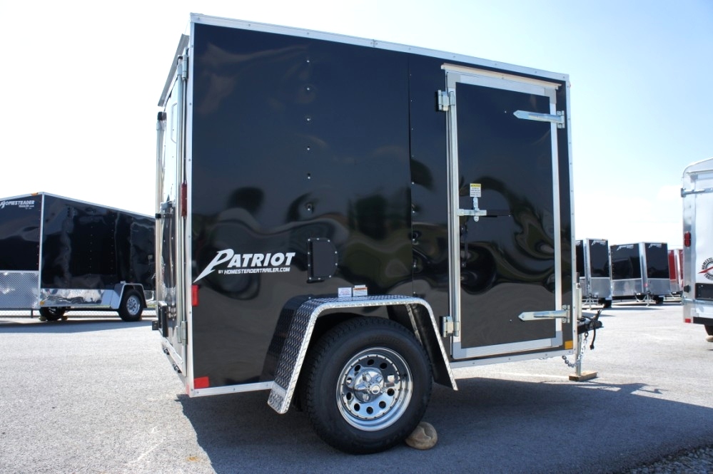Homesteader 5x8 Enclosed Bike Trailer  hHomesteader Trailers 