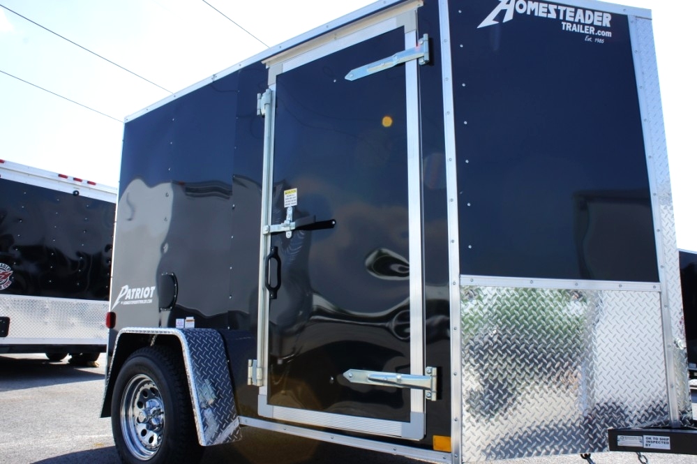Homesteader 5x8 Enclosed Bike Trailer  hHomesteader Trailers 