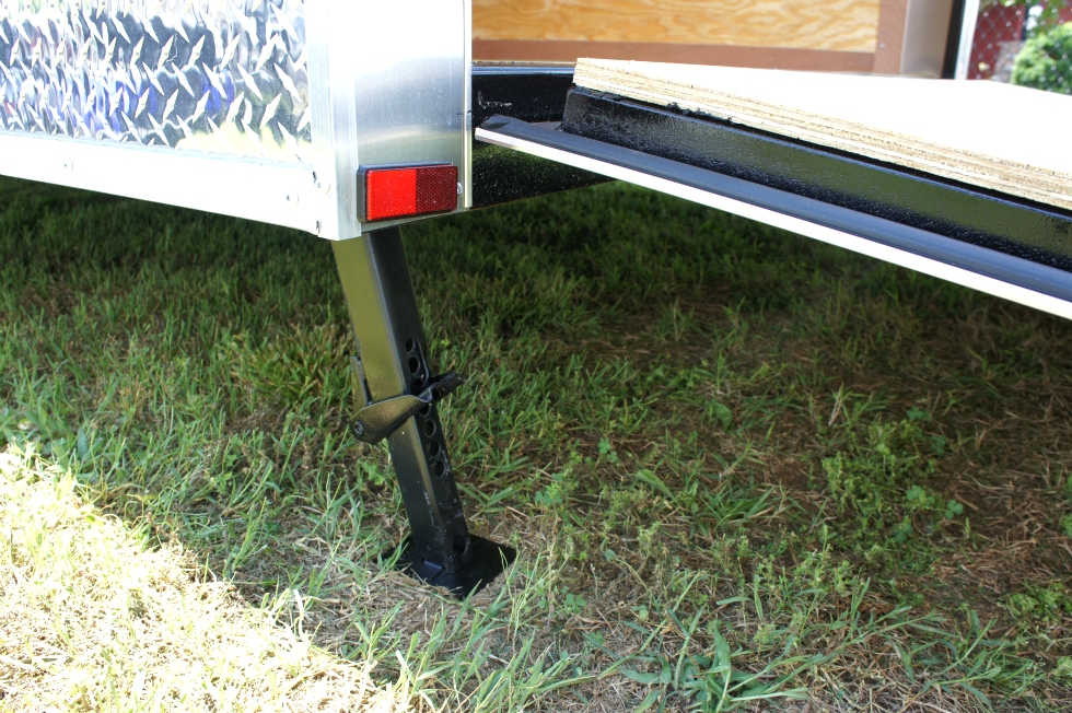 2015 Homesteader Enclosed Trailer Ramp Door Pkg  hHomesteader Trailers 