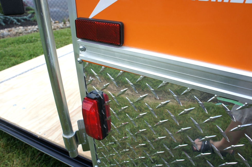 2015 Homesteader Enclosed Trailer Ramp Door Pkg  hHomesteader Trailers 