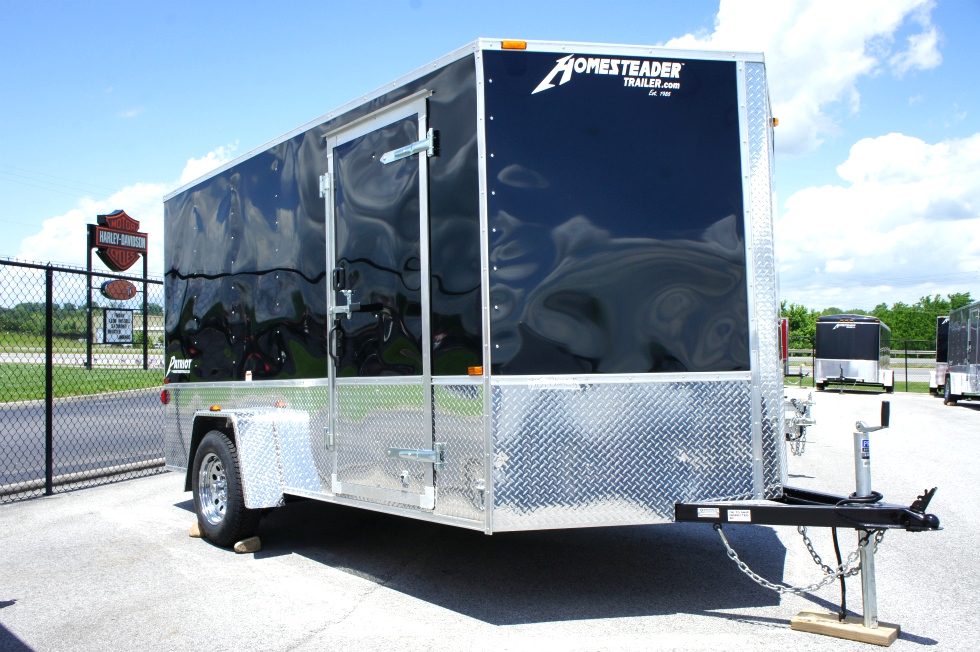  Homesteader Enclosed Trailer Ramp Door Pkg hHomesteader Trailers 