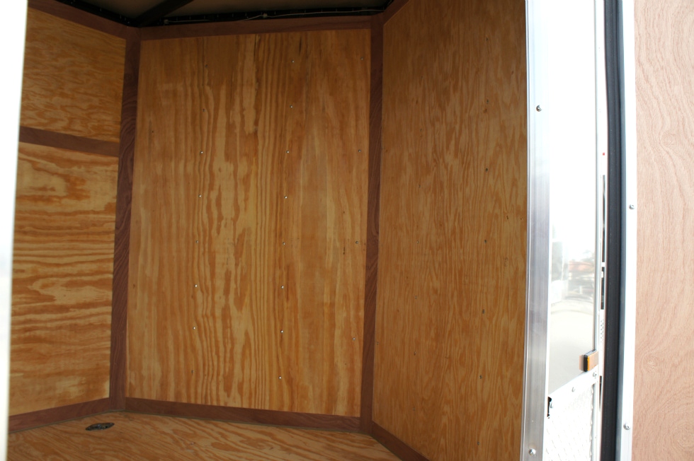 7 X 12 Homesteader Enclosed Custom Trailer With Bike Pkg hHomesteader Trailers 