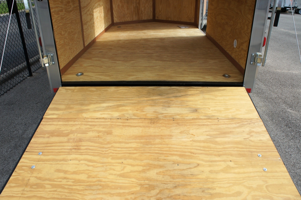 7 X 12 Homesteader Enclosed Custom Trailer With Bike Pkg hHomesteader Trailers 