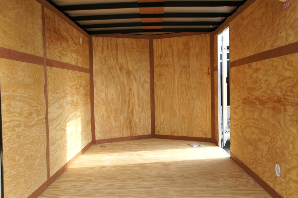 7 X 12 Homesteader Enclosed Custom Trailer With Bike Pkg hHomesteader Trailers 