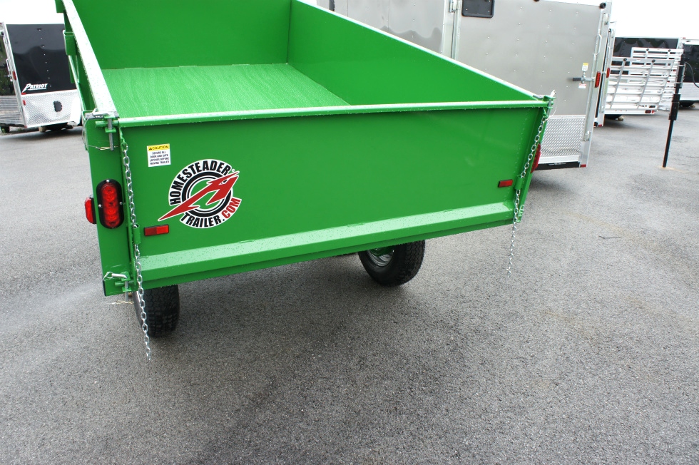 Homesteader 6 X 10 LB Dump Trailer New  hHomesteader Trailers 