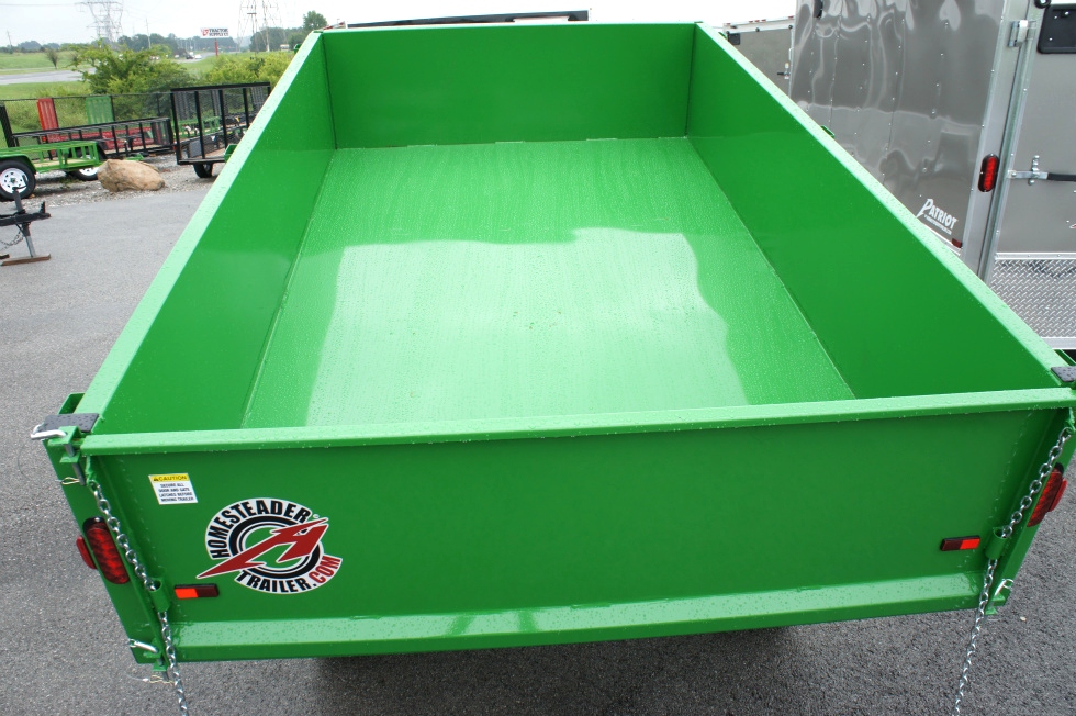Homesteader 6 X 10 LB Dump Trailer New  hHomesteader Trailers 