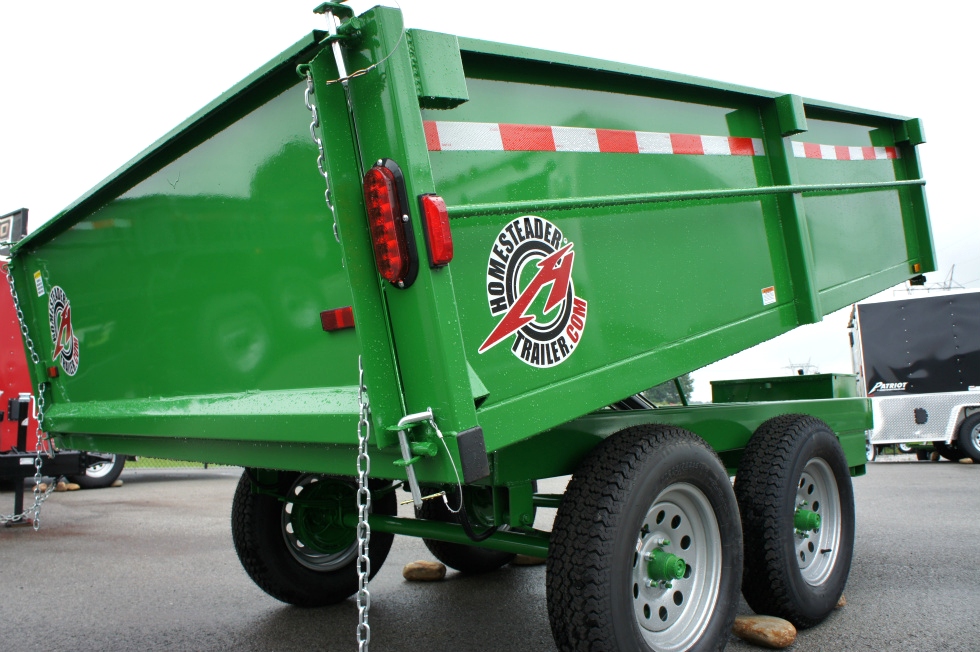 Homesteader 6 X 10 LB Dump Trailer New  hHomesteader Trailers 