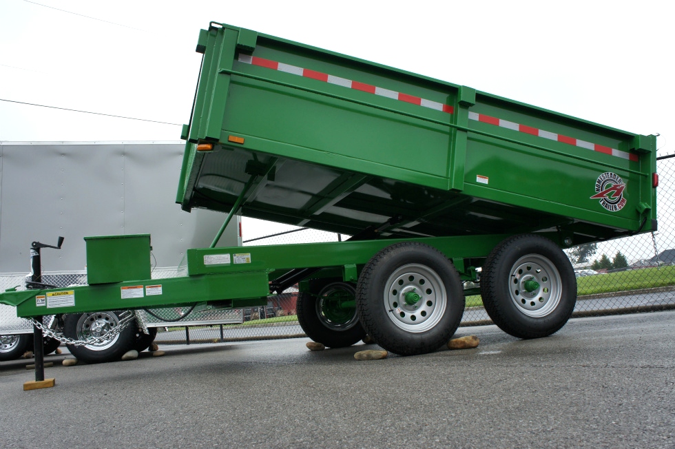 Homesteader 6 X 10 LB Dump Trailer New  hHomesteader Trailers 