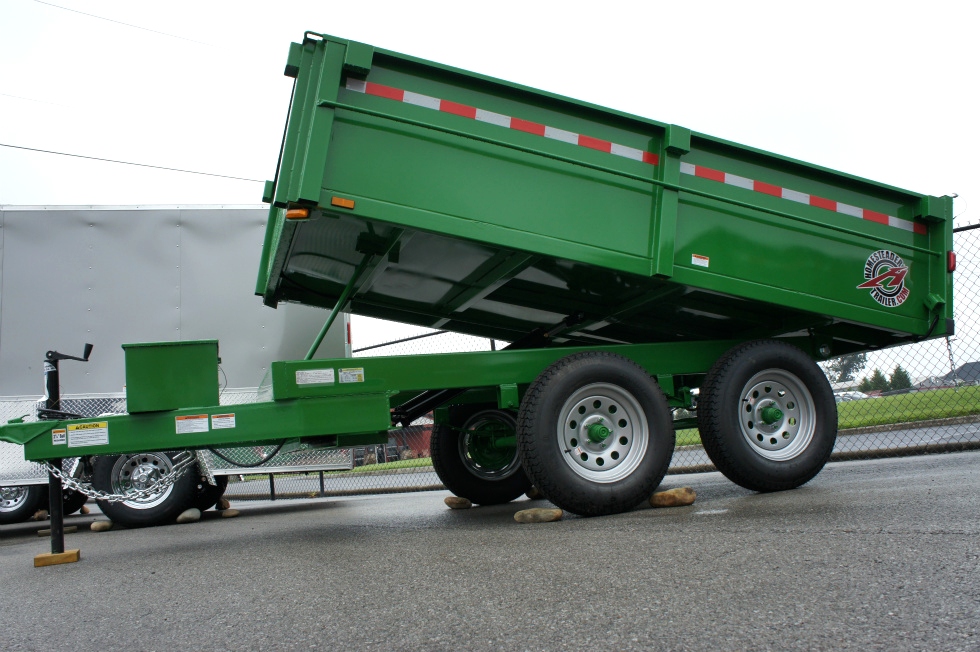 Homesteader 6 X 10 LB Dump Trailer New  Trailers For Sale 