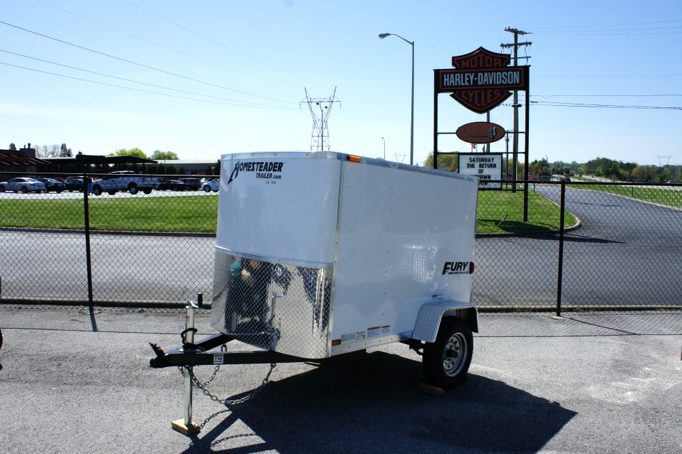 4 X 6 Homesteader Fury Enclosed Trailer Trailers For Sale 