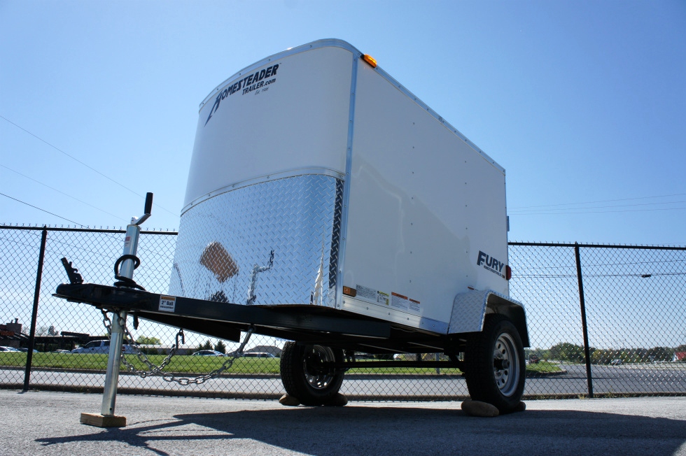 4 X 6 Homesteader Fury Enclosed Trailer hHomesteader Trailers 