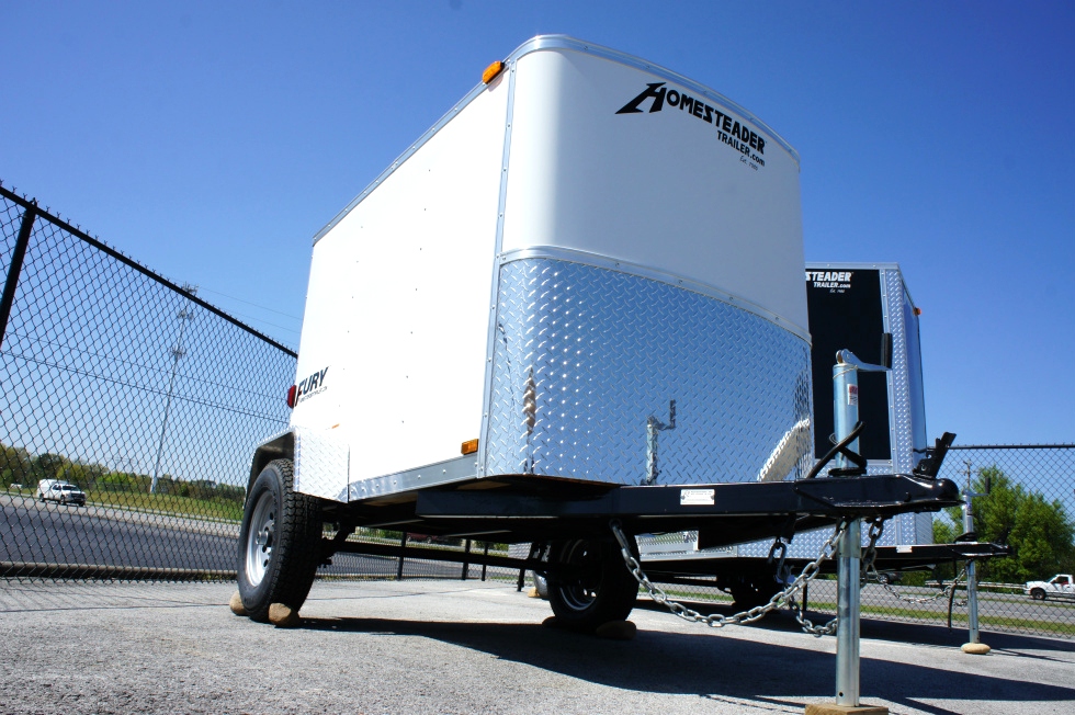 4 X 6 Homesteader Fury Enclosed Trailer Trailers For Sale 