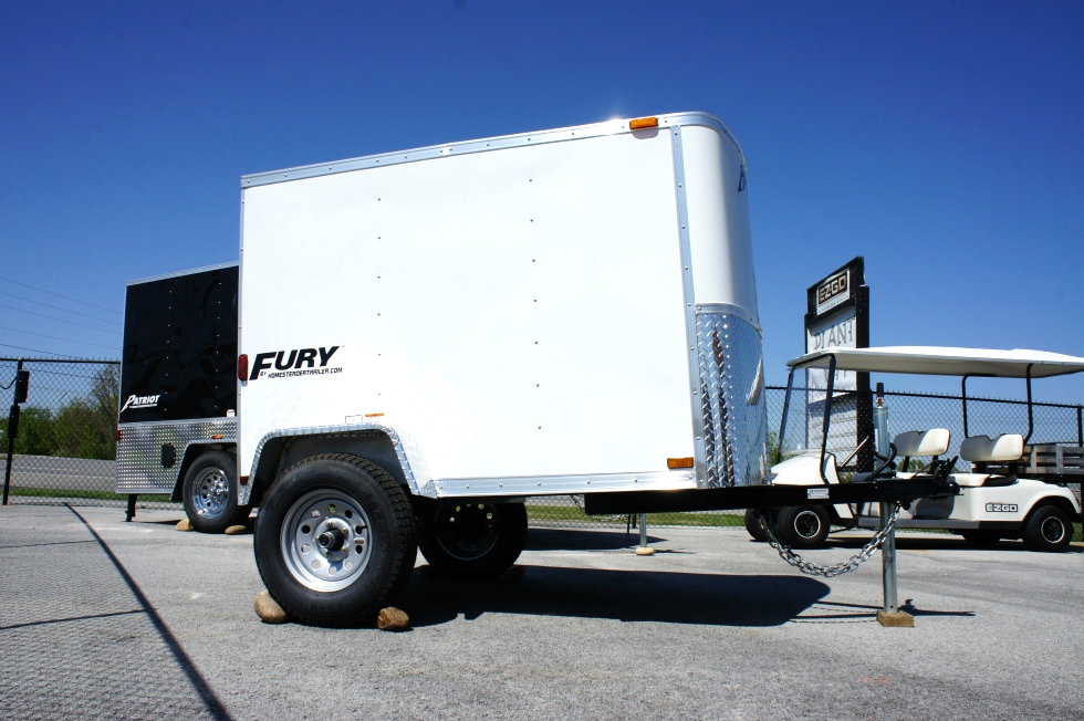 4 X 6 Homesteader Fury Enclosed Trailer hHomesteader Trailers 