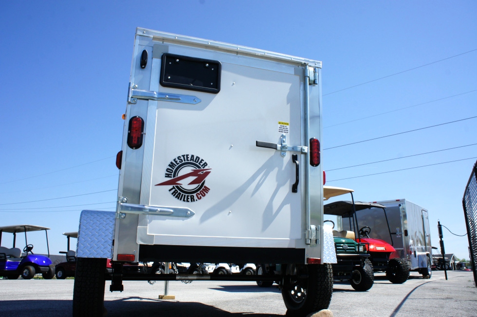 4 X 6 Homesteader Fury Enclosed Trailer hHomesteader Trailers 