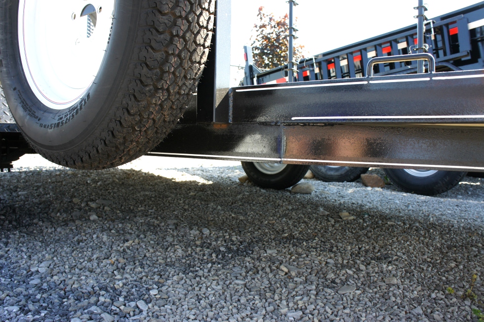  7 X 12 Single Axle Lone Wolf Landscape Trailer hHomesteader Trailers 