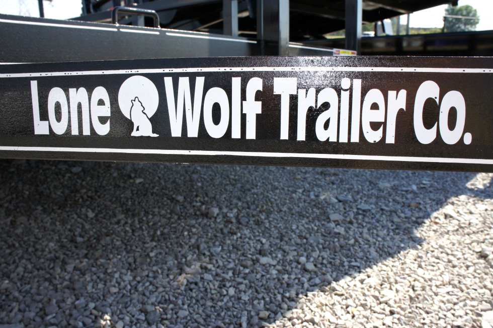  7 X 12 Single Axle Lone Wolf Landscape Trailer Trailers For Sale 