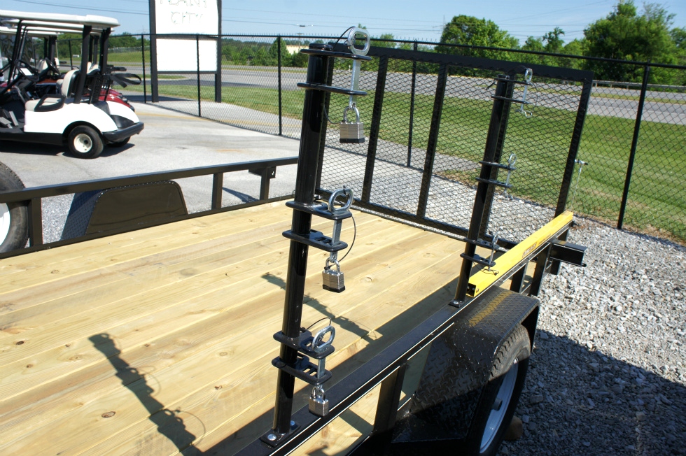  7 X 12 Single Axle Lone Wolf Landscape Trailer hHomesteader Trailers 