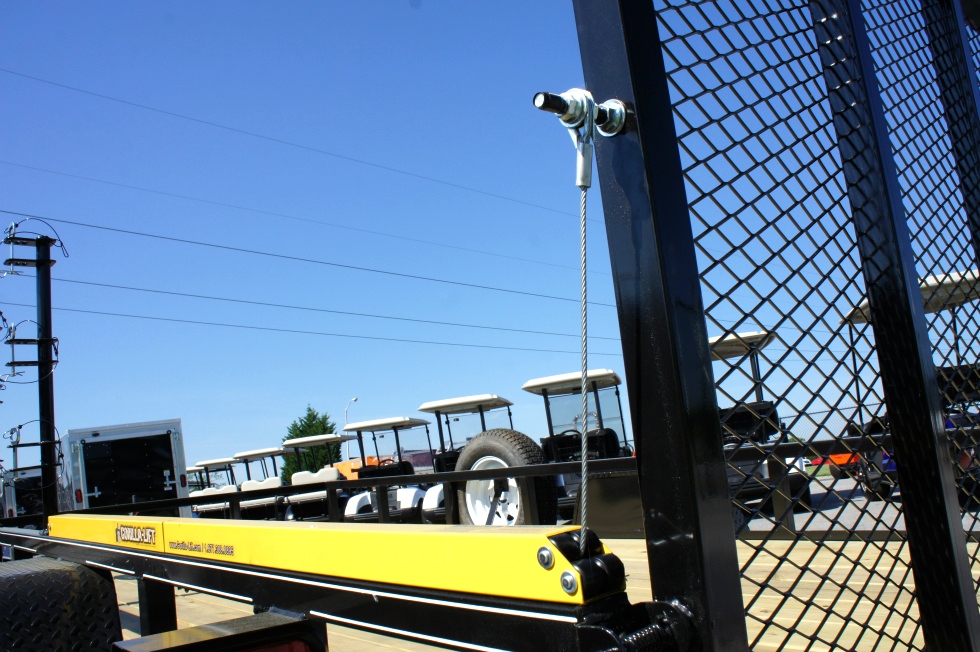  7 X 12 Single Axle Lone Wolf Landscape Trailer hHomesteader Trailers 