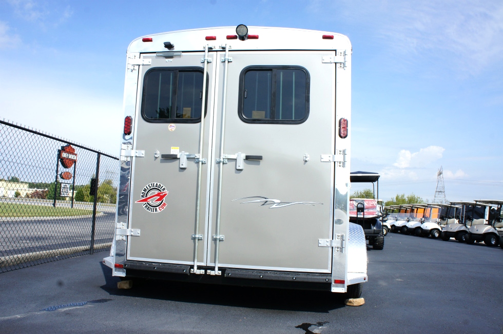 Homesteader Stallion 2 Horse Front Load-Bumper Trailer 2015 hHomesteader Trailers 
