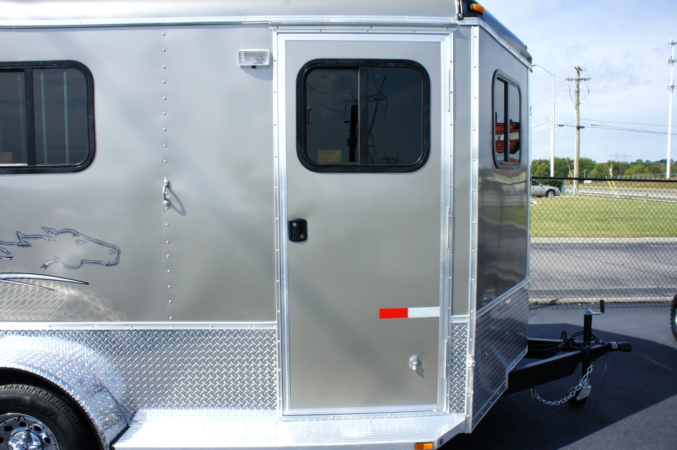 Homesteader Stallion 2 Horse Front Load-Bumper Trailer 2015 hHomesteader Trailers 