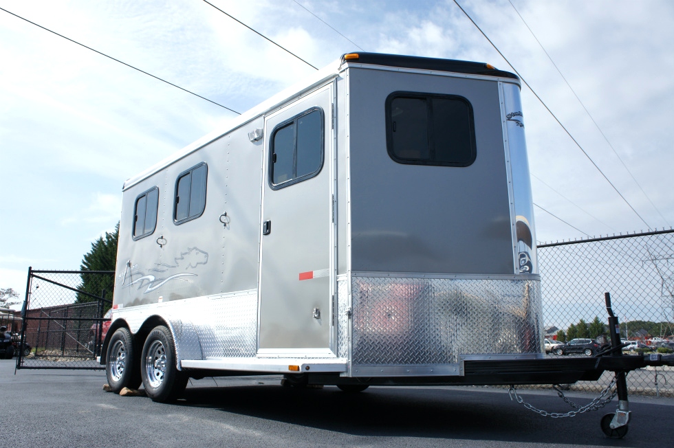 Homesteader Stallion 2 Horse Front Load-Bumper Trailer 2015 hHomesteader Trailers 