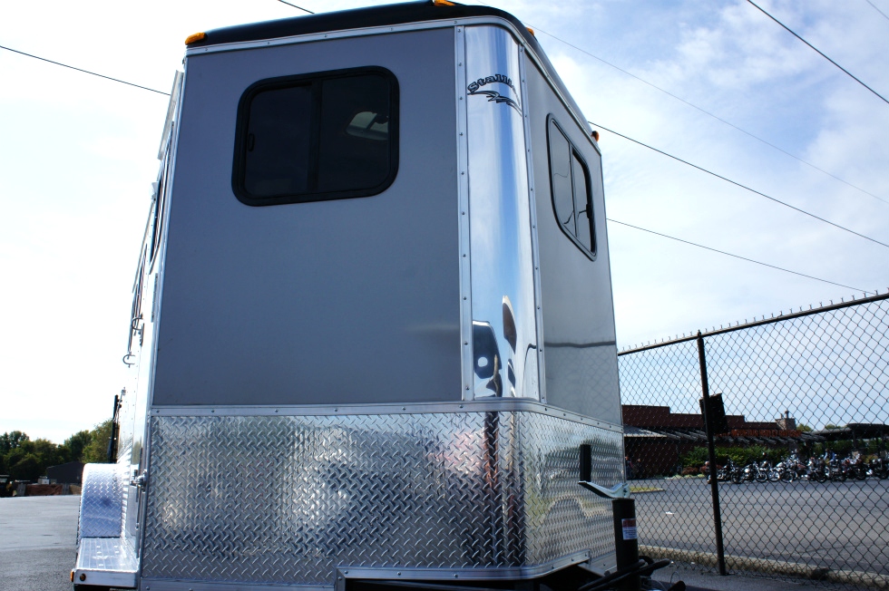 Homesteader Stallion 2 Horse Front Load-Bumper Trailer 2015 hHomesteader Trailers 