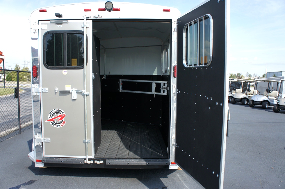 Homesteader Stallion 2 Horse Front Load-Bumper Trailer 2015 hHomesteader Trailers 