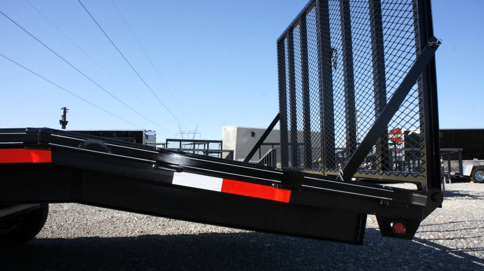 2015 Lone Wolf Atv Golf Car Bumper Pull Trailer hHomesteader Trailers 