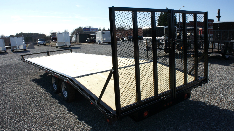 2015 Lone Wolf Atv Golf Car Bumper Pull Trailer hHomesteader Trailers 
