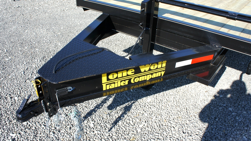 2015 Lone Wolf Atv Golf Car Bumper Pull Trailer hHomesteader Trailers 