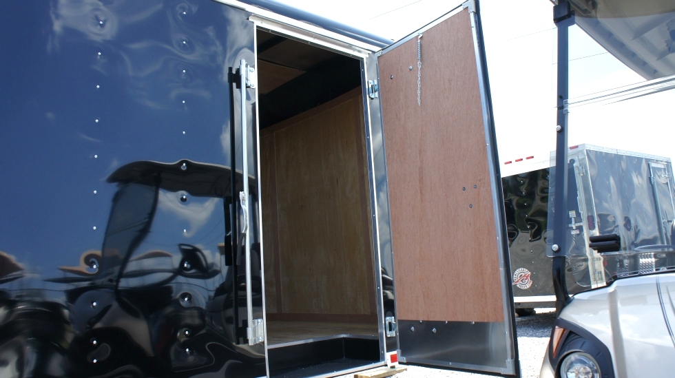 8.5 X 20  Wide Hercules Homesteader Enclosed Equipment Trailer In Stock Ready to Go hHomesteader Trailers 