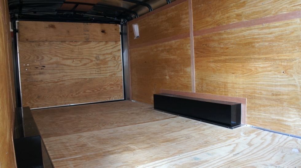 8.5 X 20  Wide Hercules Homesteader Enclosed Equipment Trailer In Stock Ready to Go Trailers For Sale 