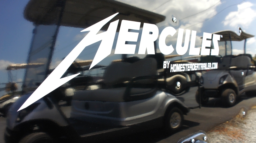 8.5 X 20  Wide Hercules Homesteader Enclosed Equipment Trailer In Stock Ready to Go hHomesteader Trailers 