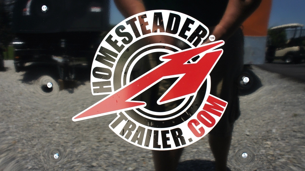 8.5 X 20  Wide Hercules Homesteader Enclosed Equipment Trailer In Stock Ready to Go hHomesteader Trailers 
