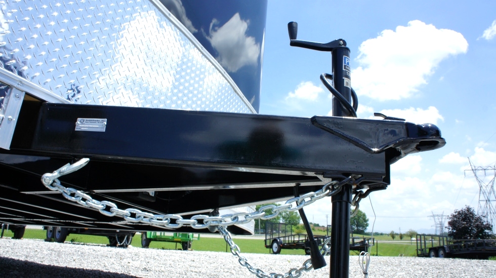8.5 X 20  Wide Hercules Homesteader Enclosed Equipment Trailer In Stock Ready to Go hHomesteader Trailers 