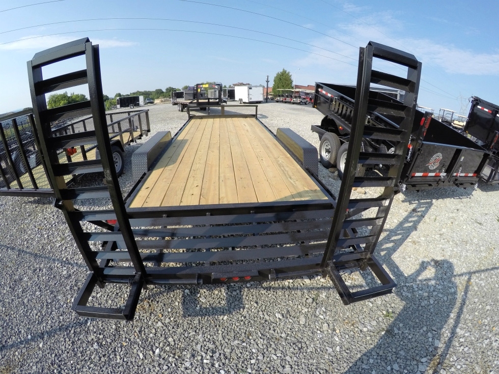 Lone Wolf Heavy Duty 10K Equipment Trailer hHomesteader Trailers 
