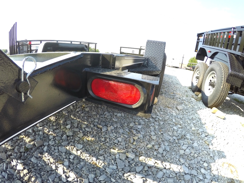 Lone Wolf Heavy Duty 10K Equipment Trailer hHomesteader Trailers 