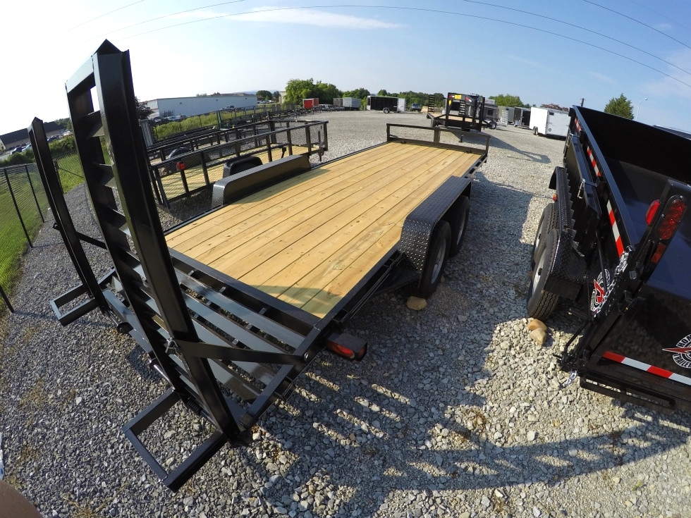 Lone Wolf Heavy Duty 10K Equipment Trailer hHomesteader Trailers 