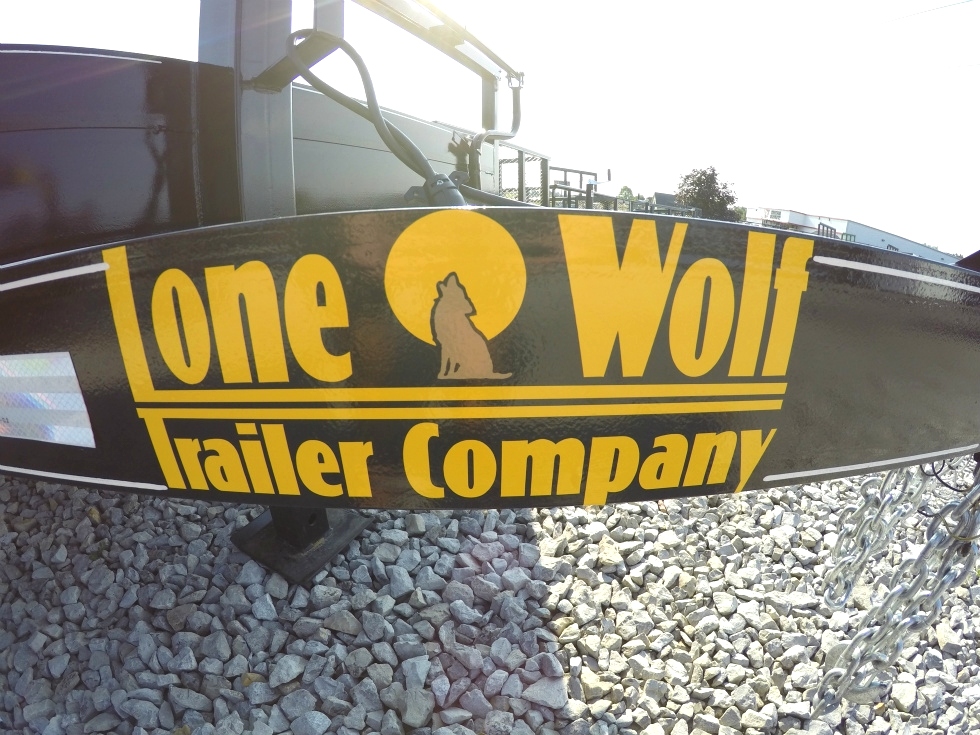 Lone Wolf Heavy Duty 10K Equipment Trailer hHomesteader Trailers 