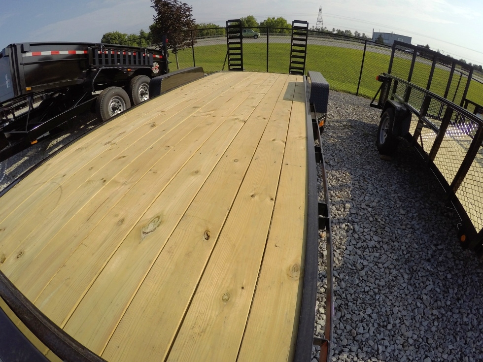 Lone Wolf Heavy Duty 10K Equipment Trailer hHomesteader Trailers 